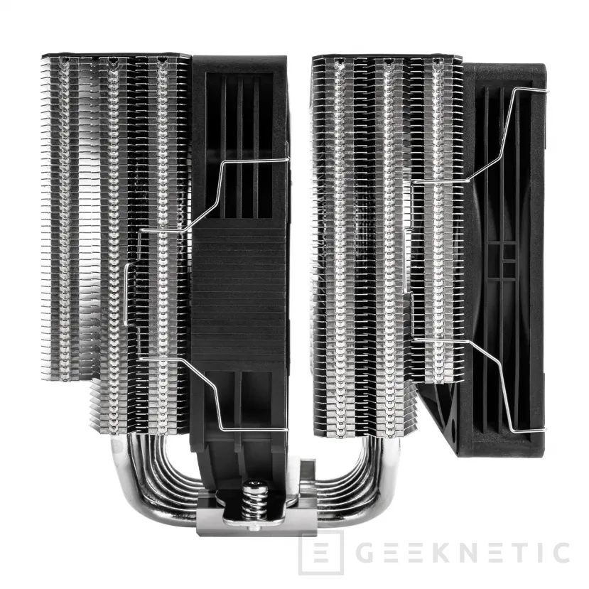 Geeknetic Nouveau dissipateur thermique Thermalright Frost Tower 140, double tour et double ventilateur pour un refroidissement efficace de l'air 3