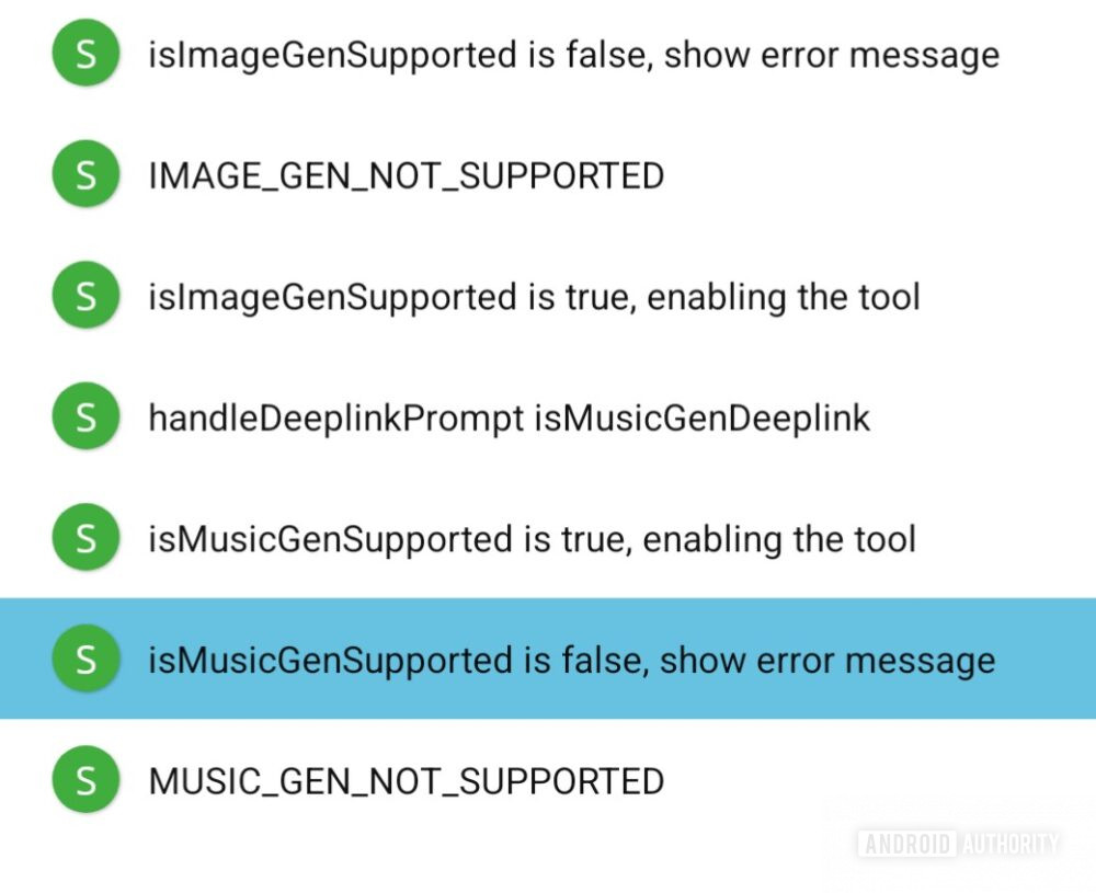 Google App v17.2.51 - fait référence aux limites de l'outil de génération de musique
