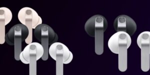 Les Galaxy Buds 4 Pro sont affichés dans les rendus et prévisualisent un changement d&rsquo;orientation axé sur le logiciel