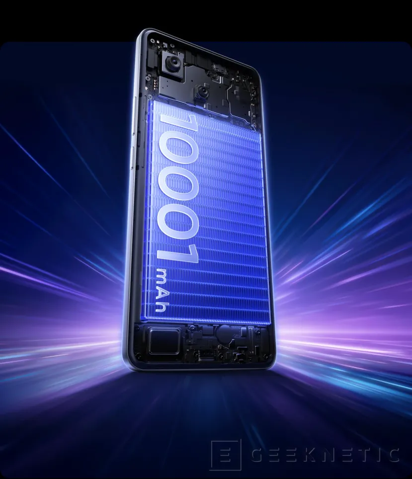 Geeknetic Realme a lancé le P4 Power, son téléphone doté d'une batterie de 10 001 mAh capable de lire jusqu'à 32 heures de YouTube avec 2 charges