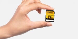 Kioxia présente les SD EXCERIA PRO G2 UHS-II avec une lecture jusqu&rsquo;à 310 Mo/s et une capacité de 512 Go