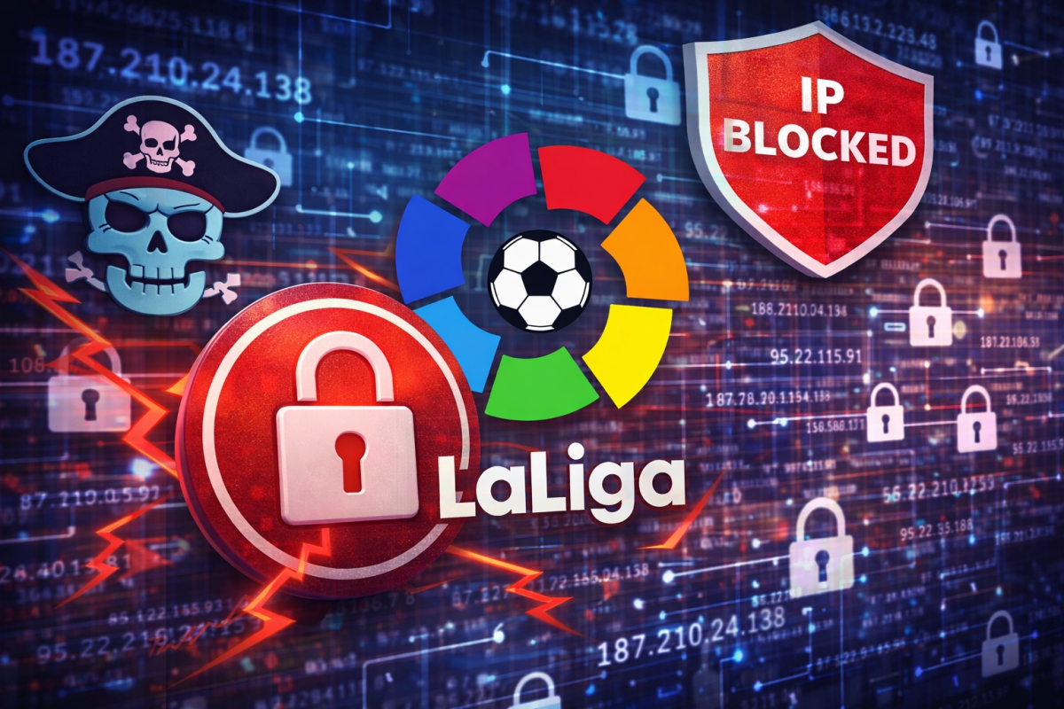 Selon Tebas, le blocage des adresses IP a réussi à réduire le piratage de 60 %, mais le président souhaite atteindre 100 %.