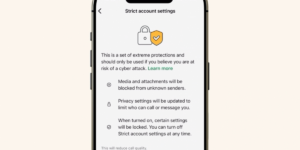 WhatsApp ajoute une plus grande sécurité avec la fonction Strict Settings, idéale pour éviter les cyberattaques