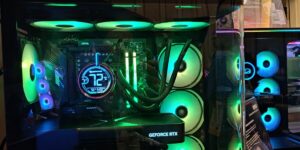 iBuyPower s&rsquo;engage en faveur du verre incurvé et du refroidissement liquide personnalisé accessible avec ses séries Trace X et Pulse X