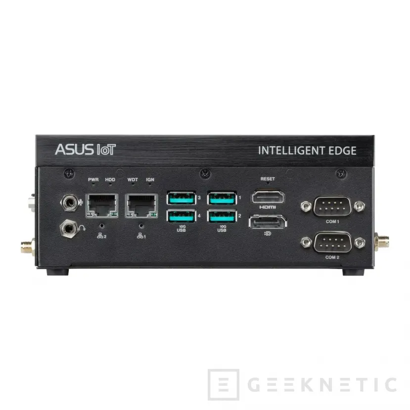Geeknetic ASUS présente le PE1000U, un PC industriel sans ventilateur pour rail DIN avec beaucoup de connectivité 3
