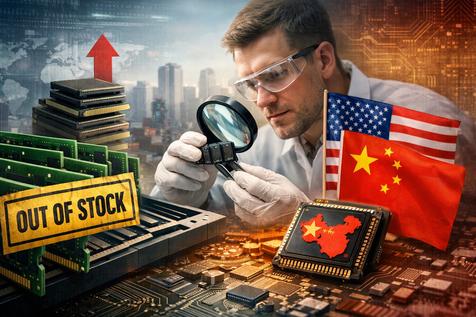 La pénurie de mémoire pousse les géants du PC à tester pour la première fois les puces chinoises