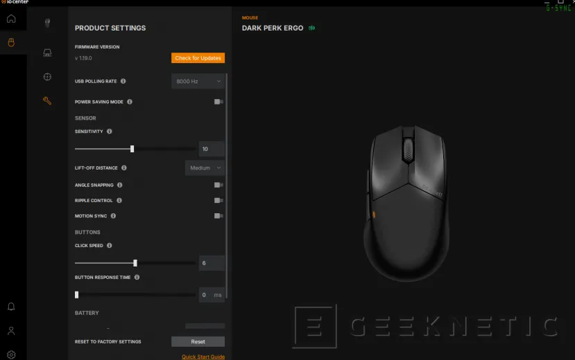 Geeknétique, taisez-vous ! Examen de Dark Perk Ergo 14