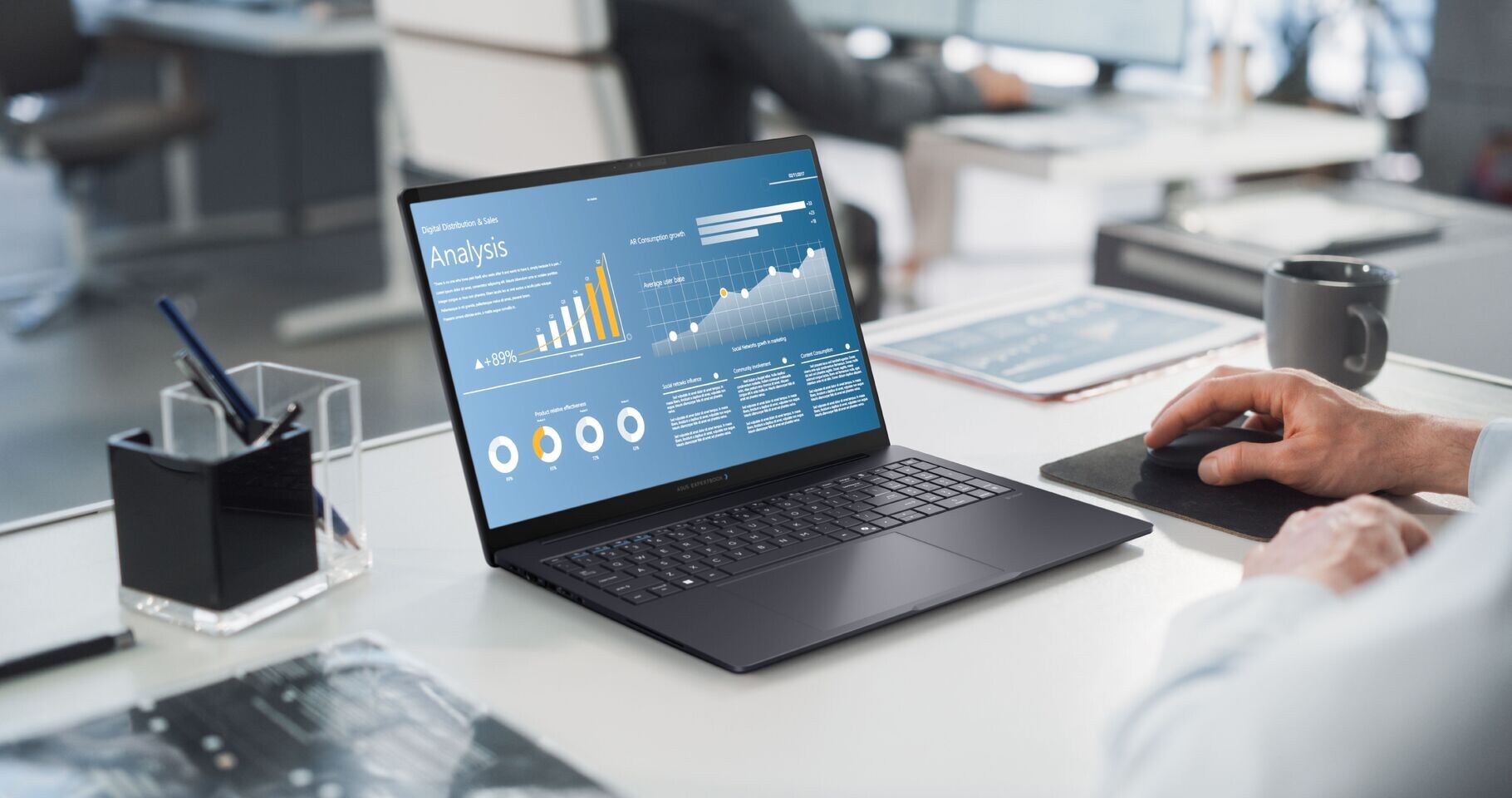 ASUS annonce l'ExpertBook B5 G2 et parie sur l'IA locale dans son ordinateur portable professionnel