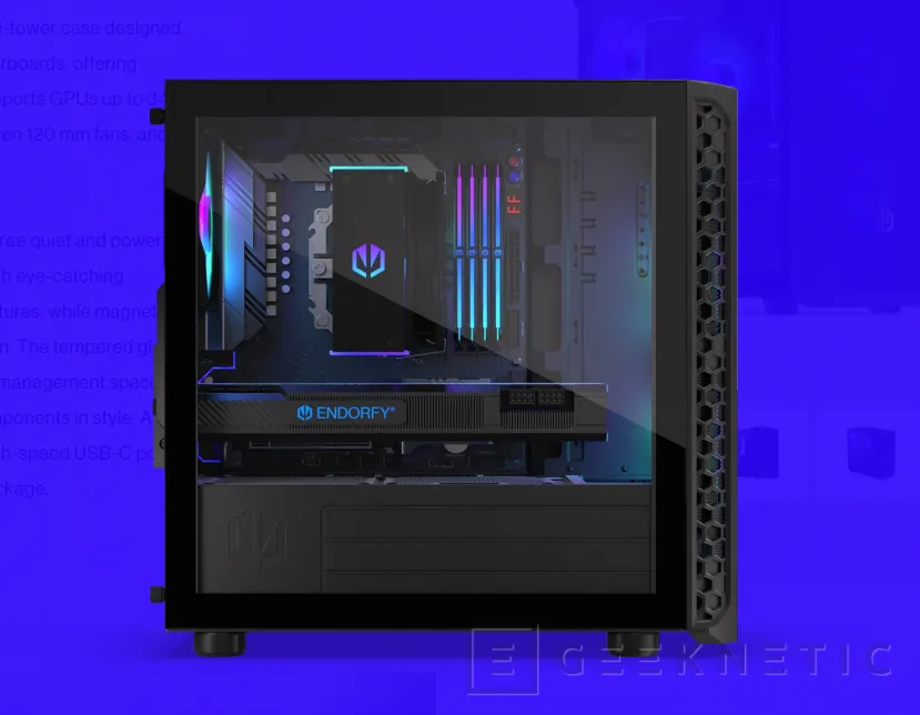 Geeknetic Les nouveaux boîtiers ENDORFY Signum M30 au format microATX peuvent accueillir jusqu'à 7 ventilateurs 3