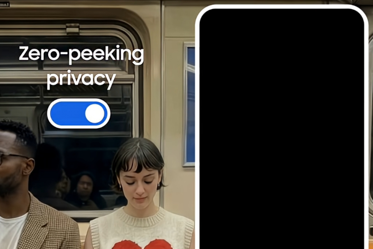 C'est la fonction du Galaxy S26 Ultra pour éviter les regards indiscrets