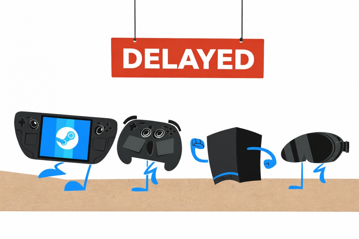 La crise de la mémoire oblige Valve à revoir les prix et les dates de sortie de la machine à vapeur, du cadre et du contrôleur