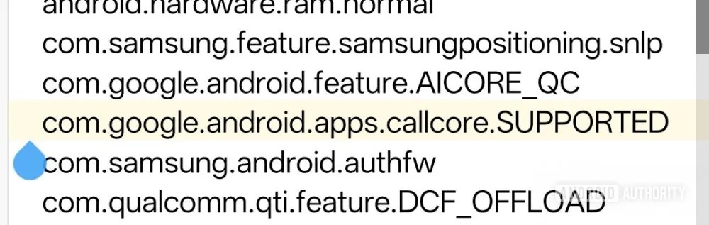Android CallCore dans les journaux du Samsung Galaxy S26 Ultra pour la protection contre la fraude