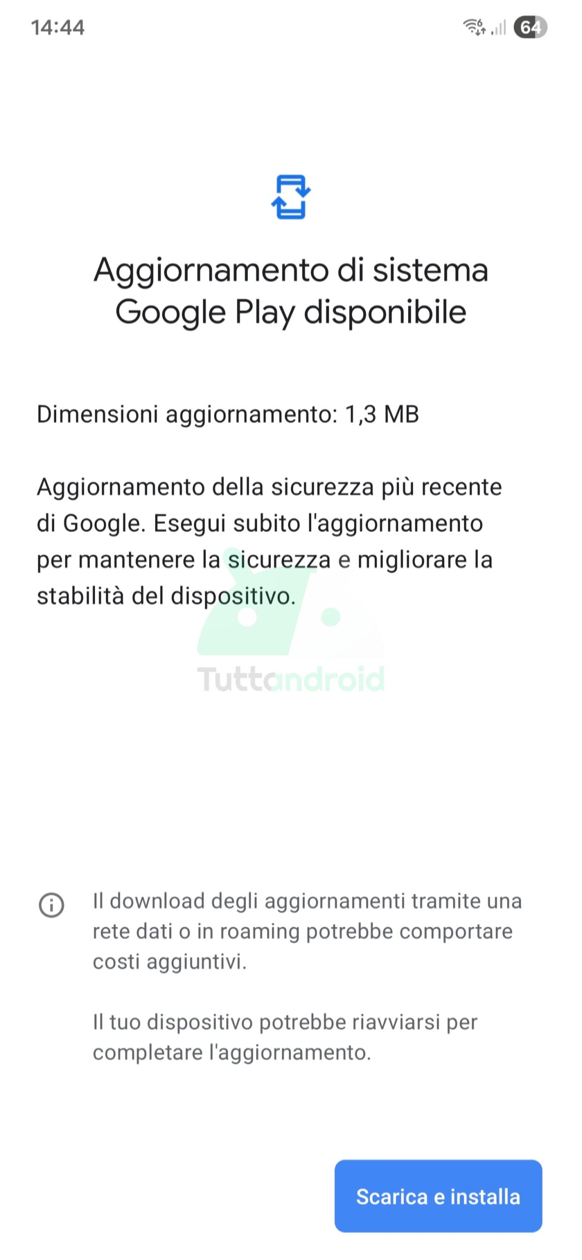 Mise à jour du système Google Play sur One UI 8