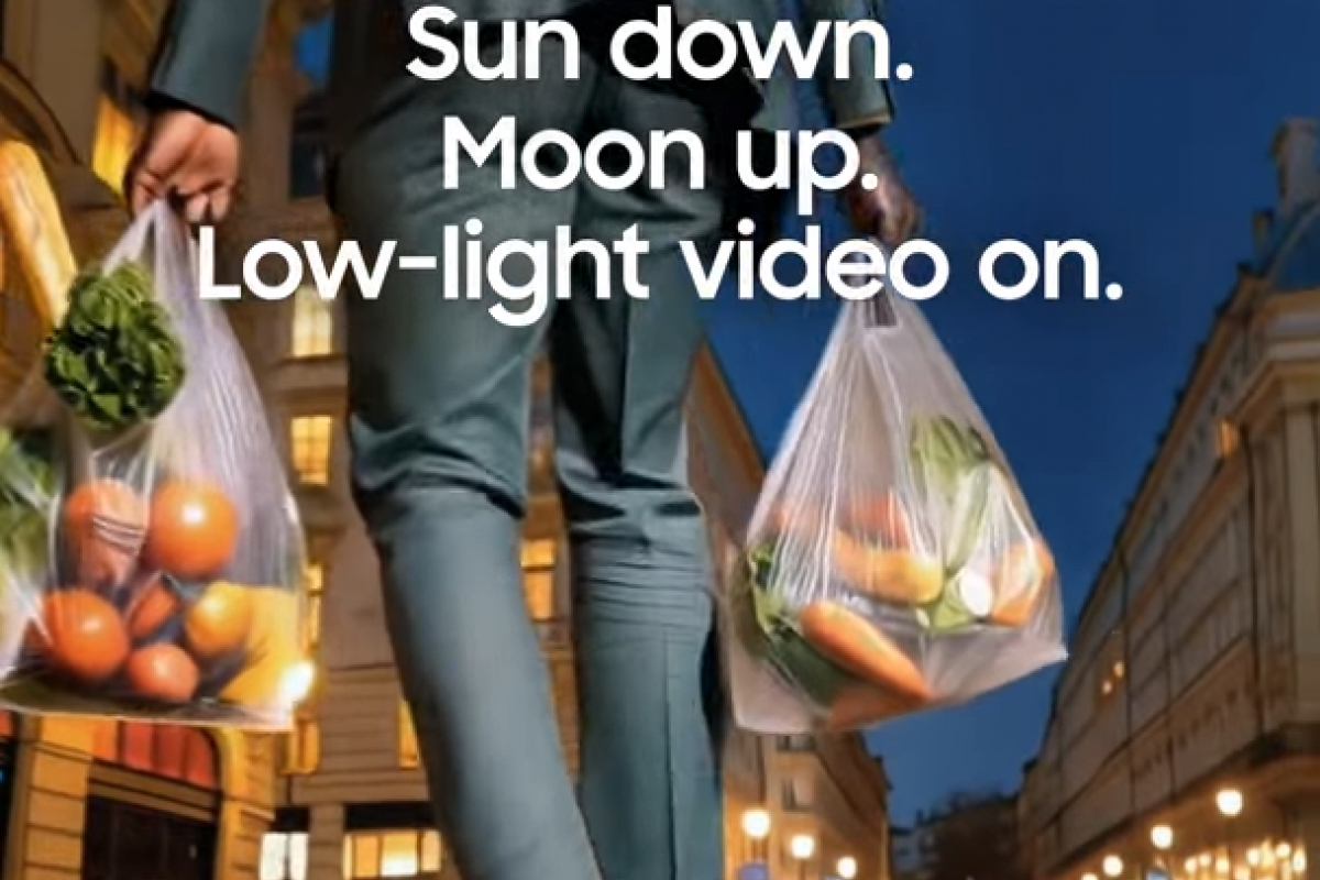 Samsung démontre ses capacités d'enregistrement en basse lumière en montrant une vidéo générée à l'aide de l'IA