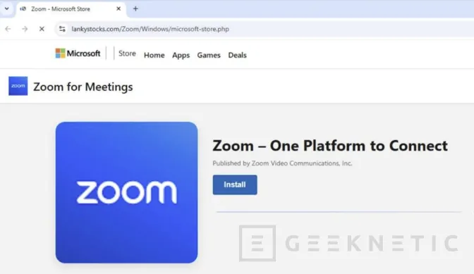 Geeknetic Soyez prudent si vous recevez un email avec une invitation à une réunion : il existe une campagne de malware qui usurpe l'identité de Teams, Zoom et Adobe 2