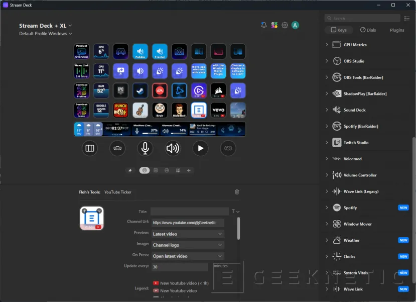 Geeknetic Elgato Stream Deck + XL Revue 9