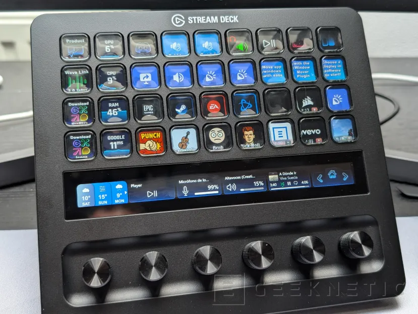 Geeknetic Elgato Stream Deck + XL Revue 8