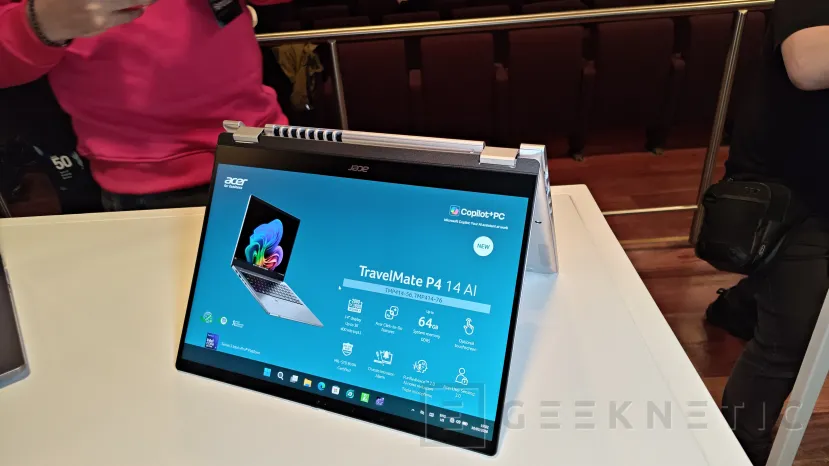 Geeknetic Acer renouvelle ses ordinateurs portables professionnels TravelMate avec processeurs Intel Core Ultra Series 3 et compatibilité avec Copilot+ 3