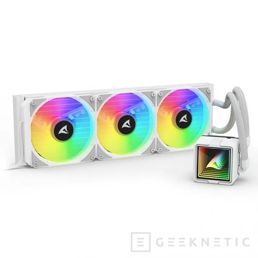 Geeknetic Sharkoon entre dans la bataille du refroidissement liquide avec le S100 ARGB, un AIO de 360 mm conçu pour les équipements exigeants 2