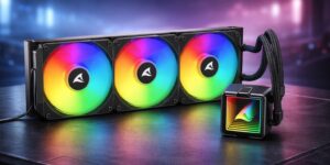 Sharkoon entre dans la bataille du refroidissement liquide avec le S100 ARGB, un AIO de 360 ​​mm conçu pour les équipements exigeants