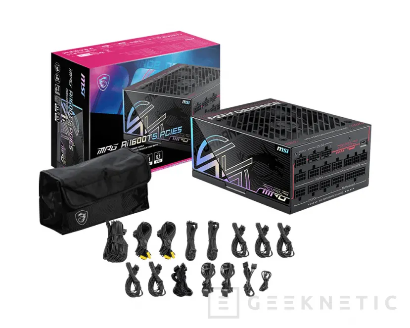 Geeknetic MSI place la sécurité des connecteurs au centre du discours avec son nouveau MPG AI TS 2