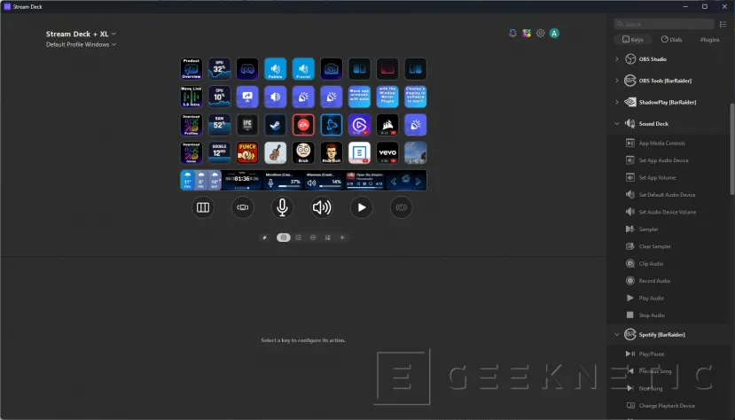 Geeknetic Elgato Stream Deck + XL Revue 6