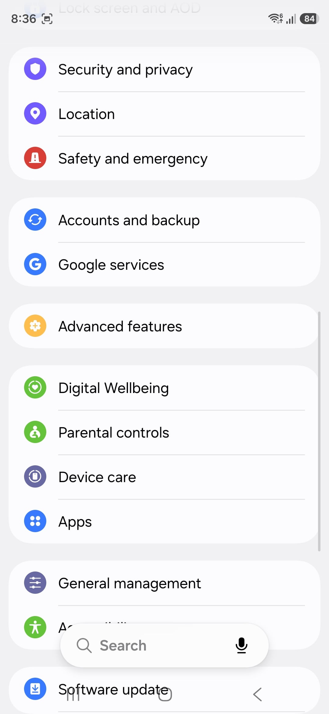 Une interface utilisateur 9.0 sur Samsung Galaxy S26 Ultra