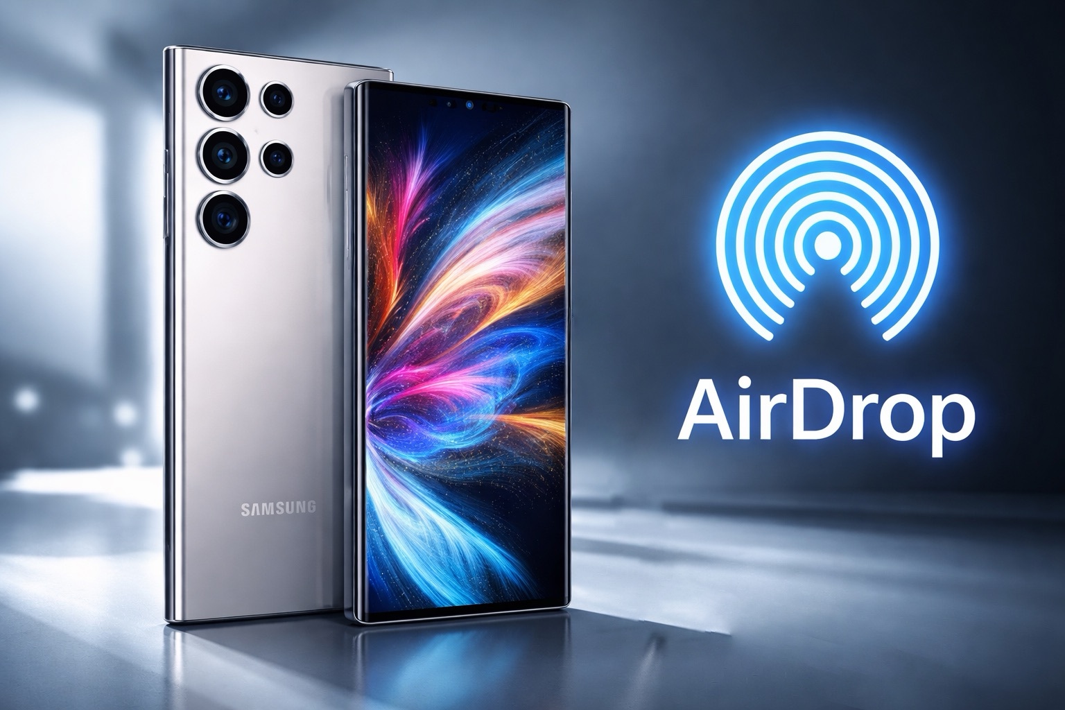 Le Galaxy S26 envisage un changement inattendu : le partage de fichiers avec AirDrop depuis Quick Share