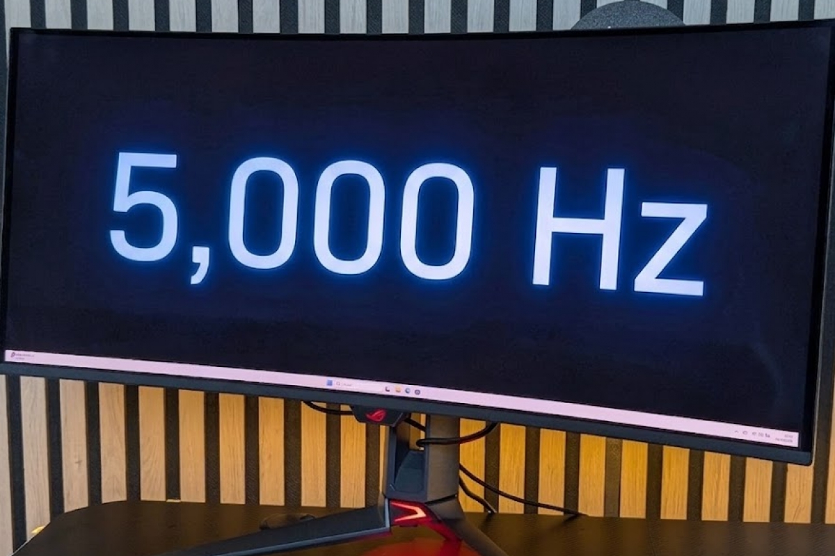 Windows prend déjà en charge les écrans 5 000 Hz