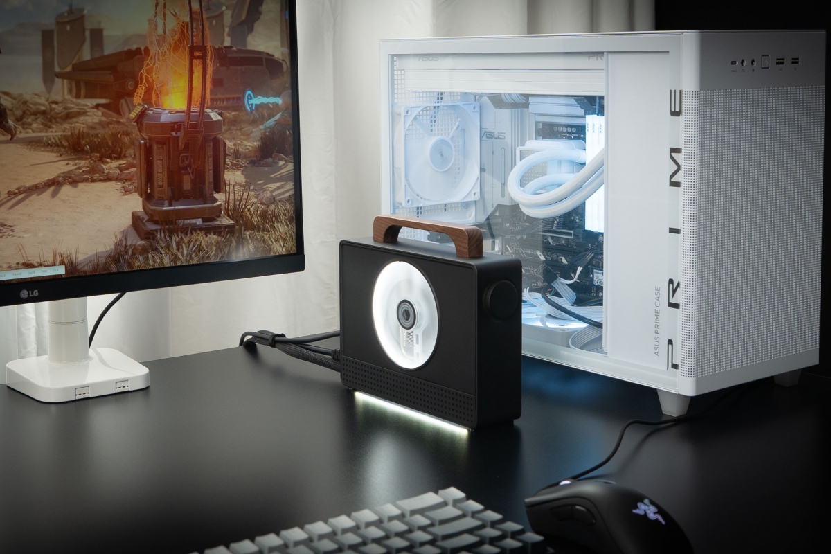 Alimentez votre console portable : cet eGPU avec RTX 5070 coûte moins cher que prévu