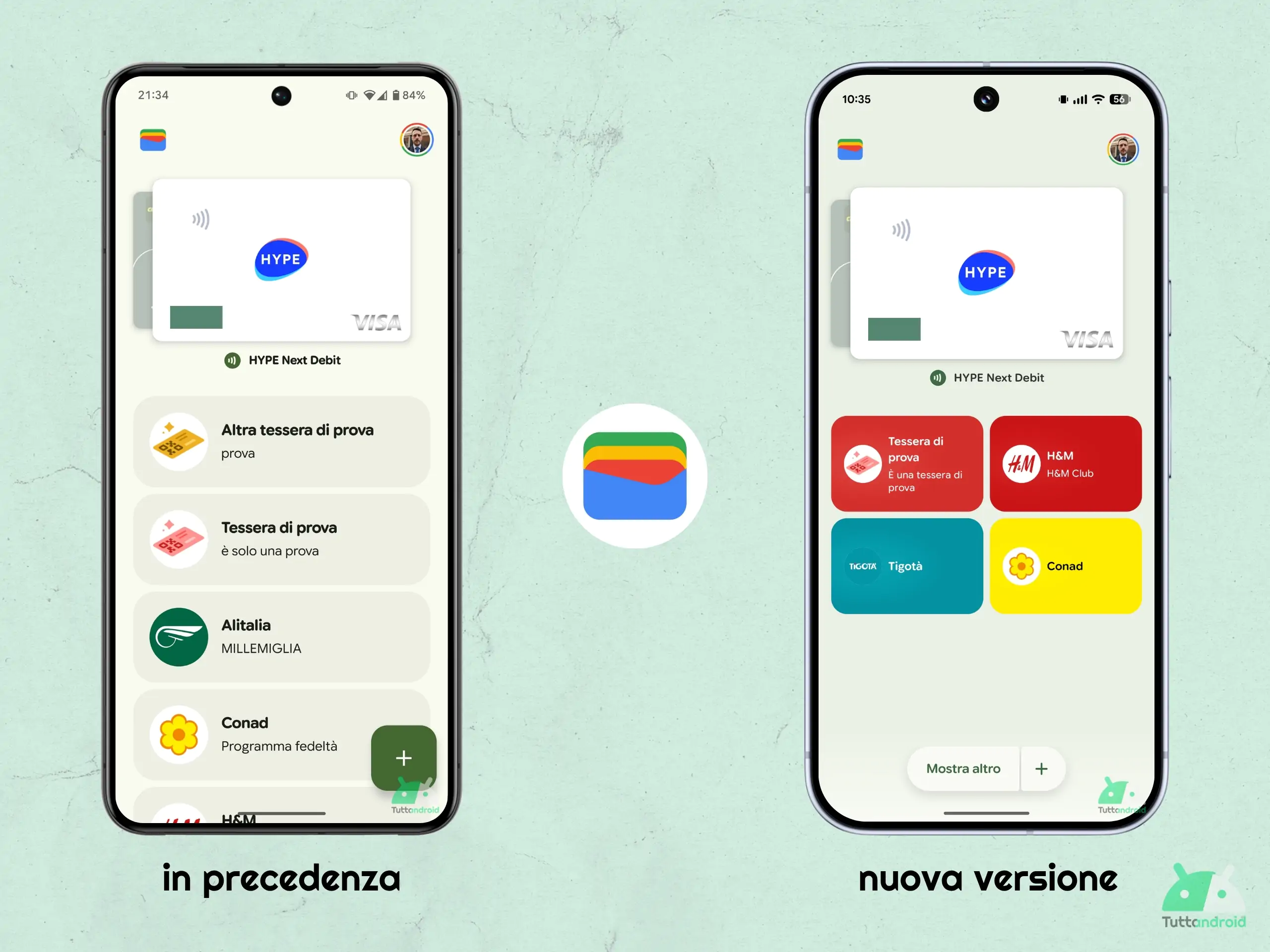 Google Wallet v26.13.895961950 - nouvelle expérience d'application