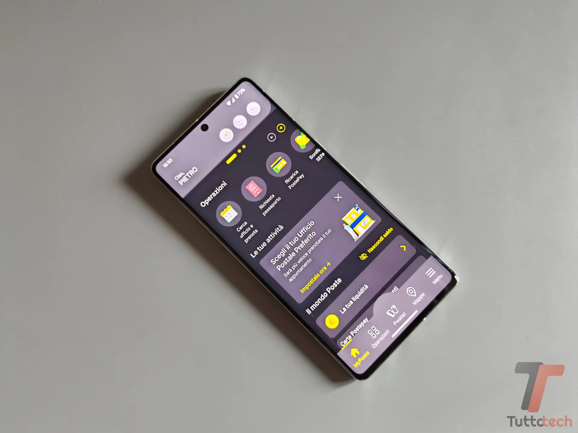 Nuova app Poste Italiane tt 1 1 1