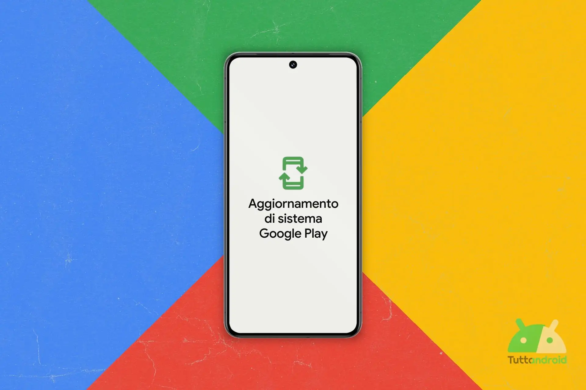 Aggiornamento di sistema Google Play