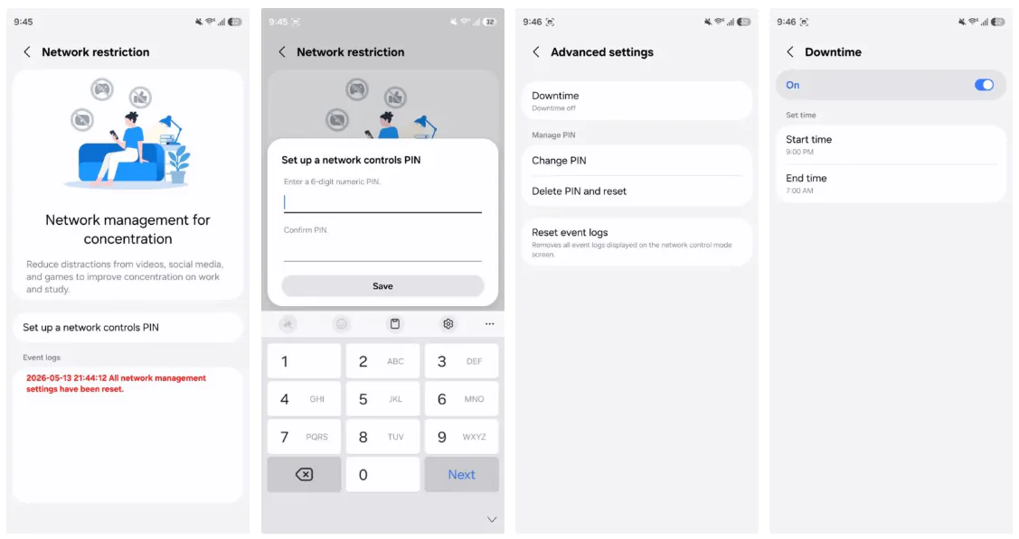 Une interface utilisateur 9