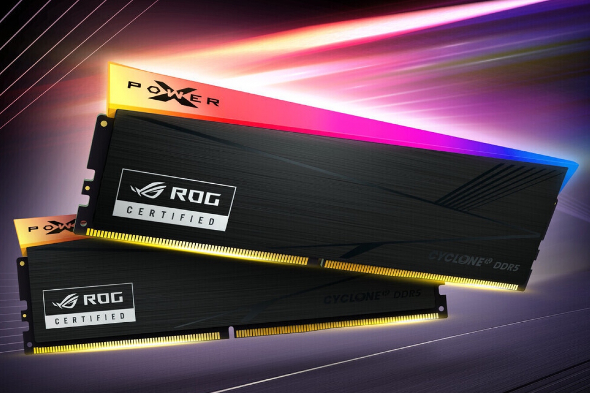 Silicon Power présente le XPOWER Cyclone R DDR5 avec certification ROG et des vitesses allant jusqu'à 6000 MT/s