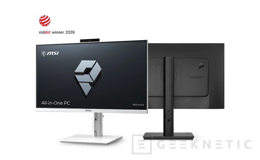 Geeknetic MSI apporte la gamme PRO MAX au Computex 2026 avec des ordinateurs de bureau, des moniteurs et des composants au design minimaliste 3