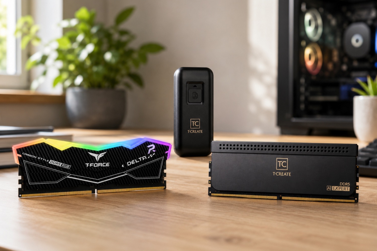 TeamGroup apporte la mémoire CUDIMM à quatre rangs et l'ECC au Computex 2026 pour les systèmes les plus exigeants