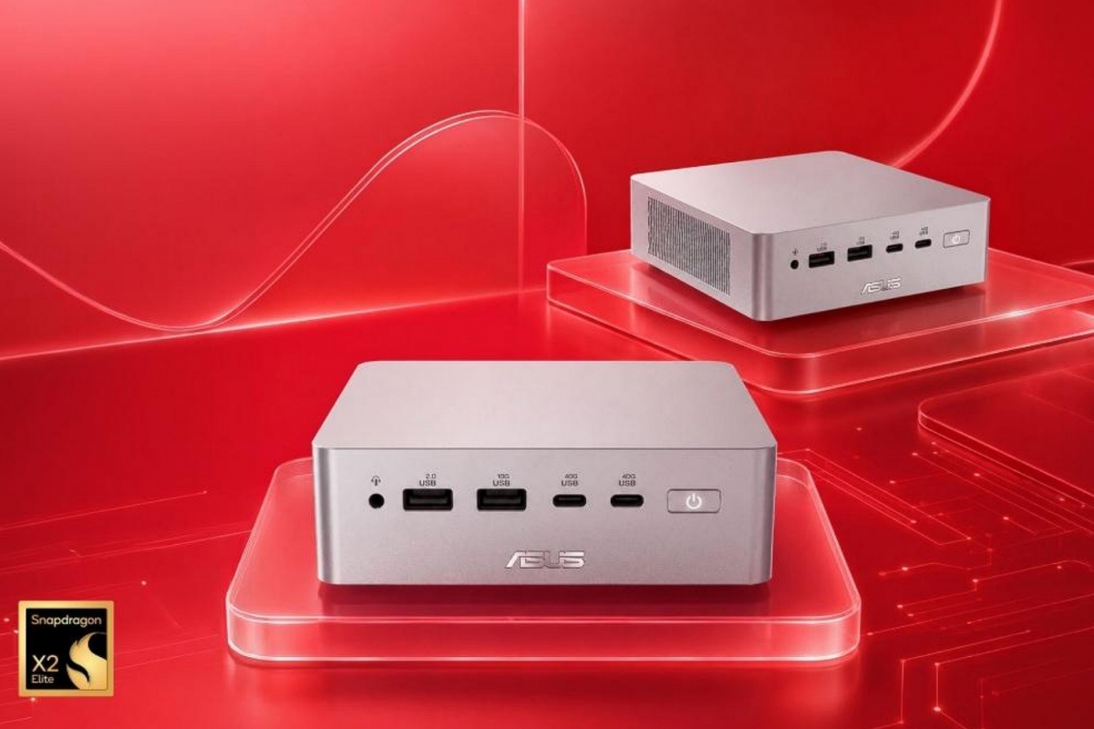 ASUS présente le premier mini PC avec Snapdragon X2 Elite et 80 TOPS pour l'IA