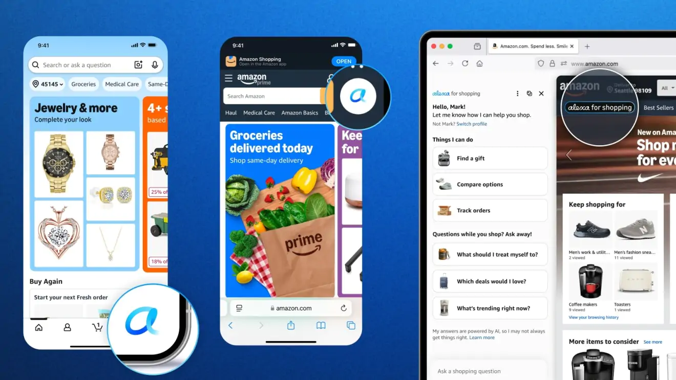 Alexa pour faire du shopping