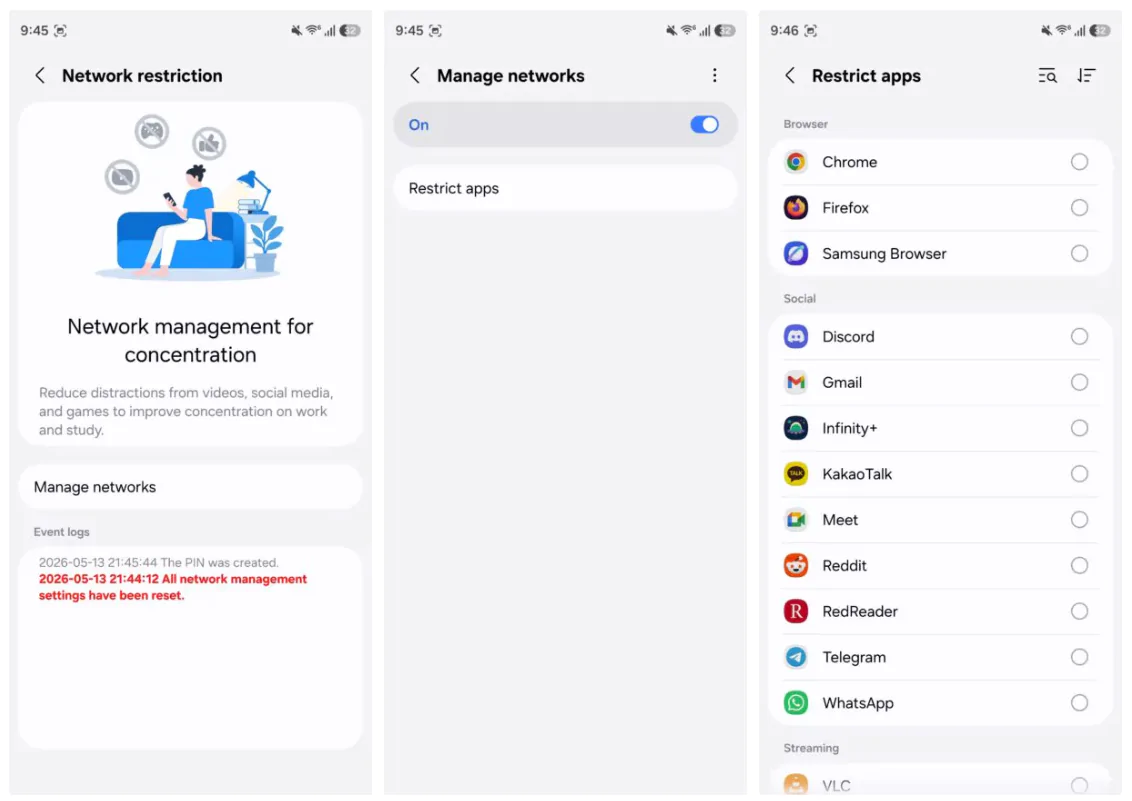 Une interface utilisateur 9
