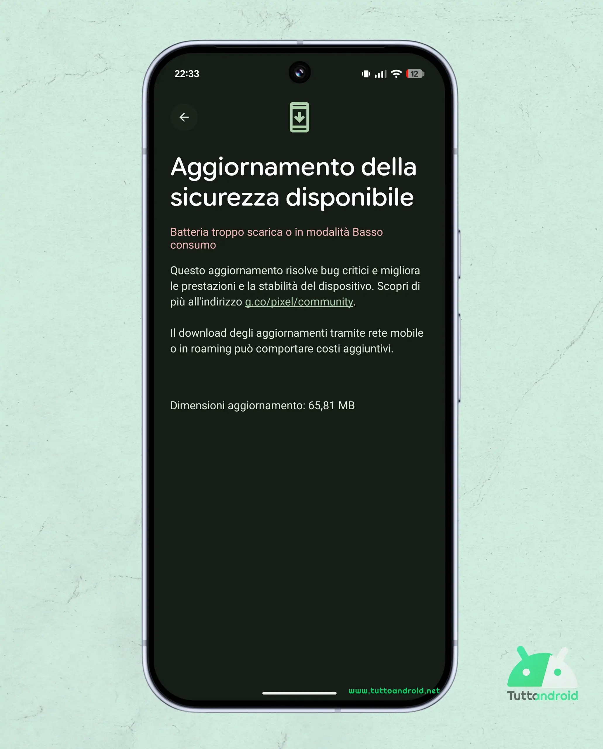 20260505 Android 16 QPR3 - Patch de mai 2026 - Google Pixel 10 Pro XL