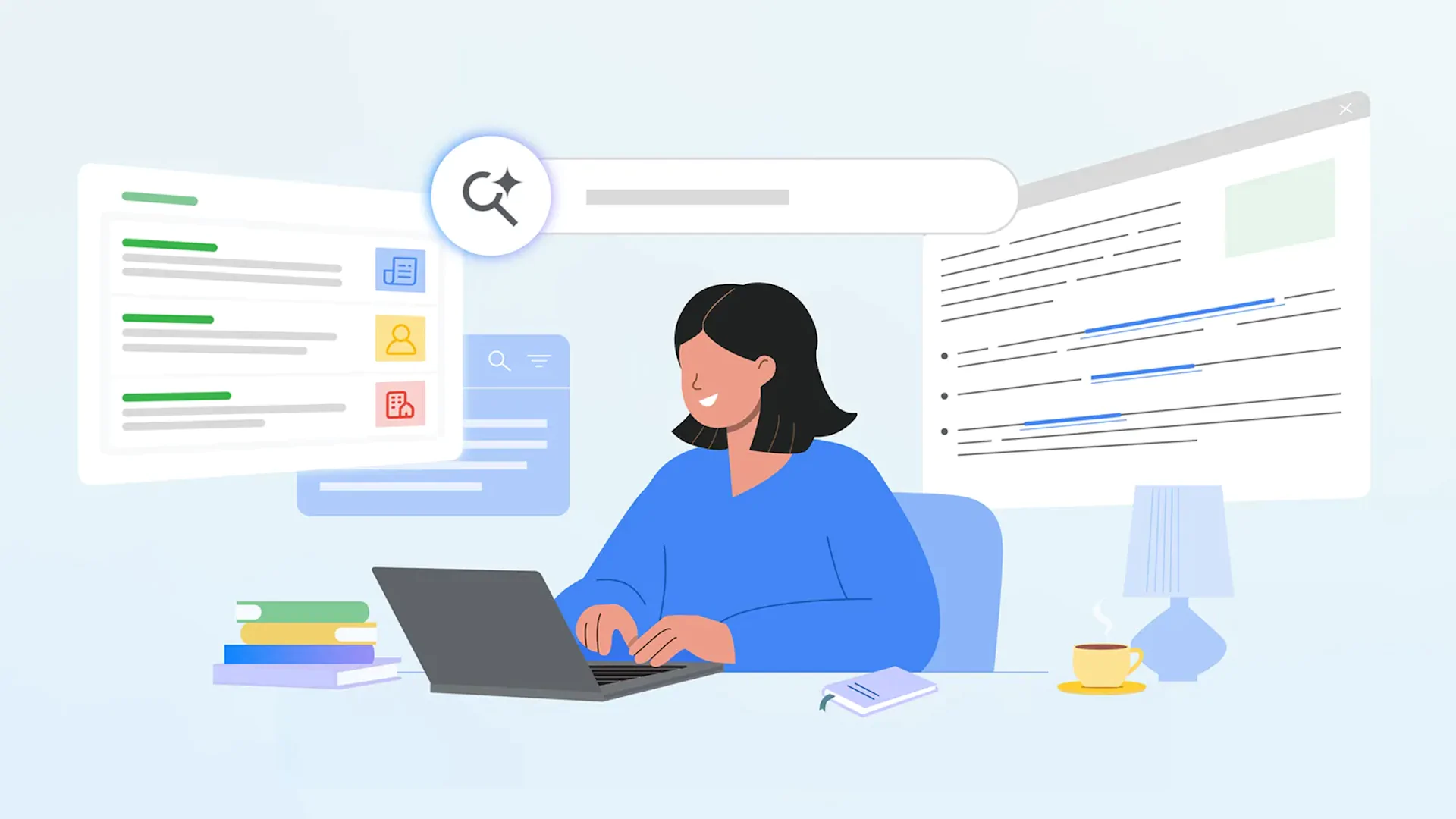Ricerca Google AI Mode Overviews