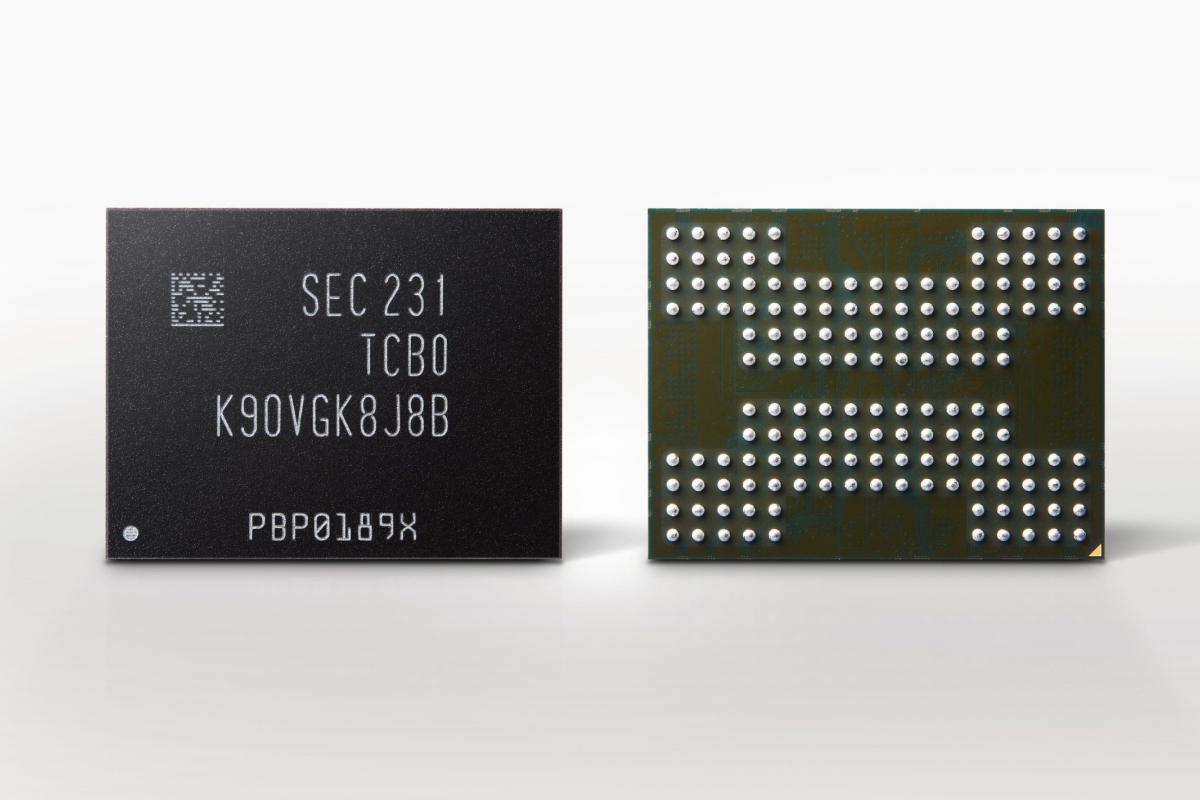 Samsung réalise une V-NAND à 900 couches en joignant deux puces à 450 couches