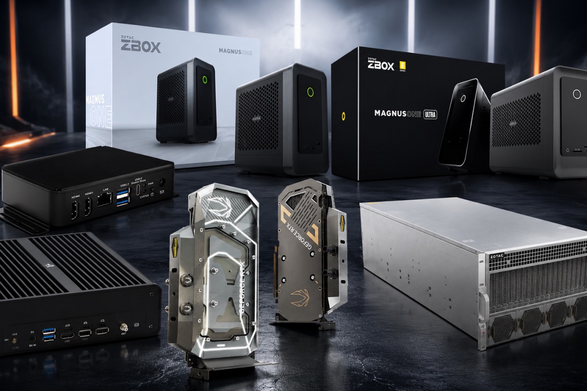 ZOTAC fête ses 20 ans et arrive au Computex 2026 avec les GPU RTX 50, les nouveaux serveurs Magnus One et AI