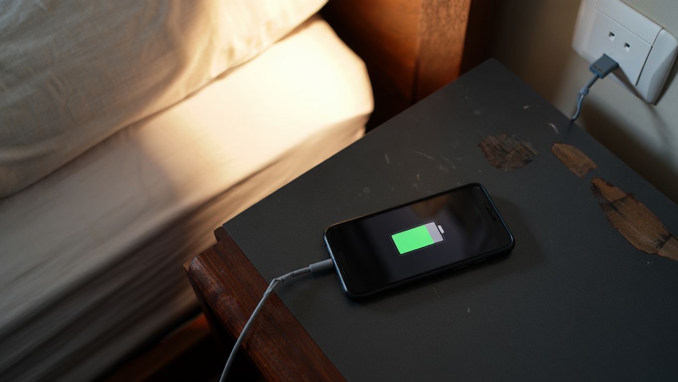 Ce quʼon répète depuis des années sur la charge du téléphone la nuit serait faux