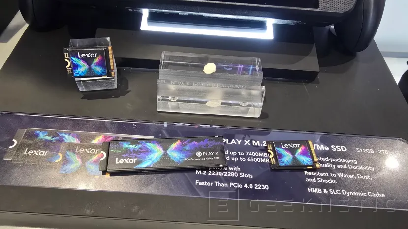 Geeknetic Lexar présente des disques SSD pour l'ère de l'IA avec jusqu'à 8 To et 14 000 Mo/s en lecture 4