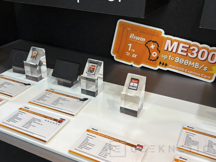 Geeknetic Biwin se souvient également du stockage externe : CFexpress VPG800, SSD portables jusqu'à 8 To, microSD Express et plus encore 3