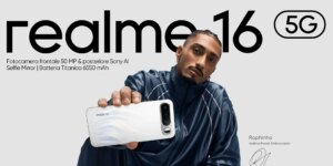 realme16 5G, l&rsquo;AI Portrait Master avec batterie de 6 550 mAh, est officiel en Italie