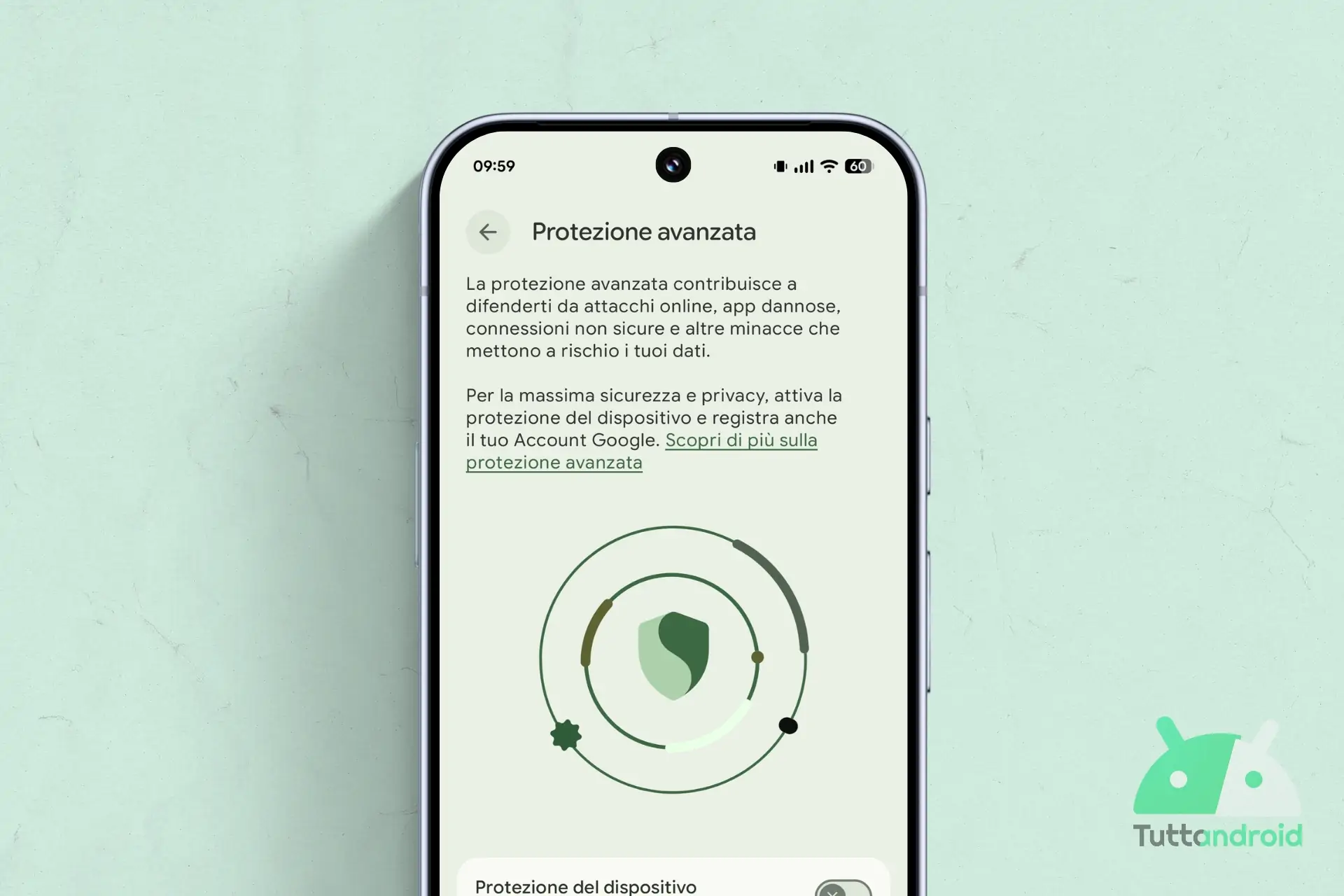 Android 16 QPR1 - Protezione avanzata visual hero