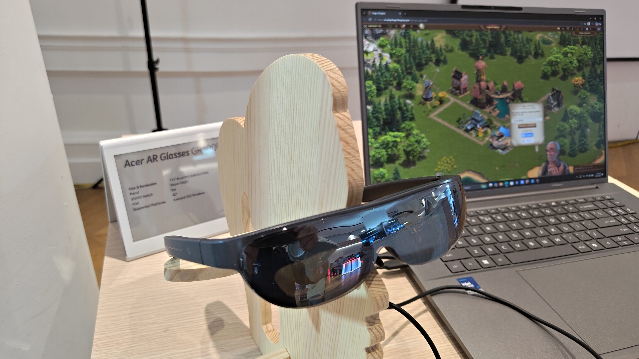 Acer AR Vision GR0 et GI0 apportent la réalité augmentée et Gemini aux lunettes connectées de la marque